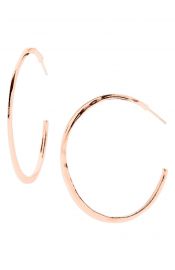 gorjana   x27 Arc  x27  Hoop Earrings in Rose Gold at Nordstrom